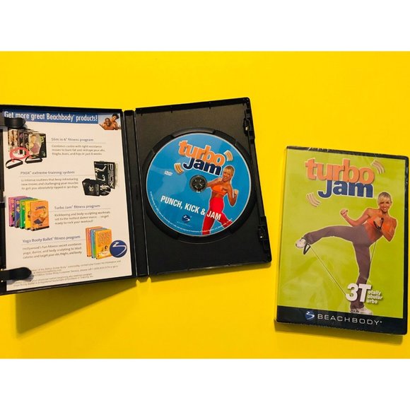 Turbo Jam 3 Totally Tubular Turbo New DVD + Punch Kick & Jam Used - Picture 3 of 3